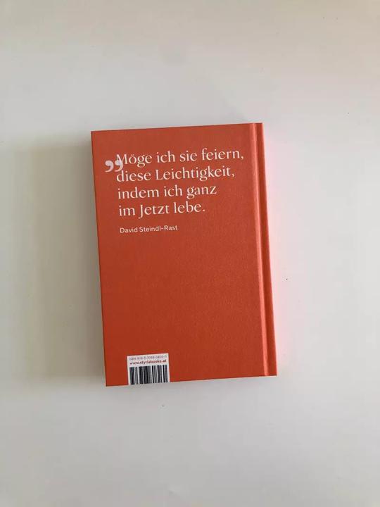 Actual product image Die Kraft des Staunens (German, David Steindl-Rast, 2022)