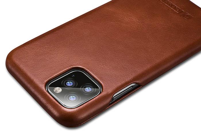 Immagine prodotto iCarer Etui cuir avec rabat brun foncé (Apple iPhone 11)