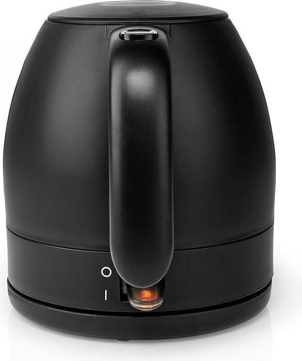 Image du produit Nedis Bouilloire - Base rotative à 360° - Protection contre l'ébullition à sec - Indicateur de niveau (1 l, Prise UE)