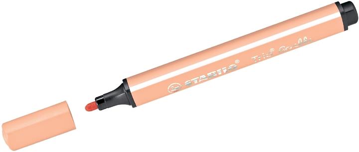 Actual product image STABILO Trio Scribbi Spring-loaded triangular felt-tip pen (Red, 1 x)