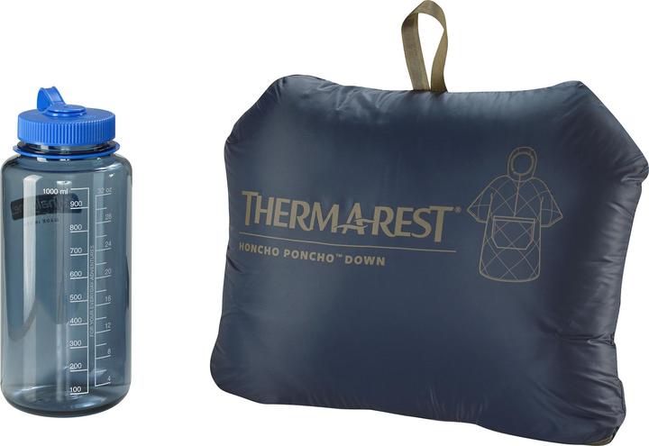 Image du produit Therm-a-Rest Honcho Poncho Down Outerspace Blue (Taille unique)