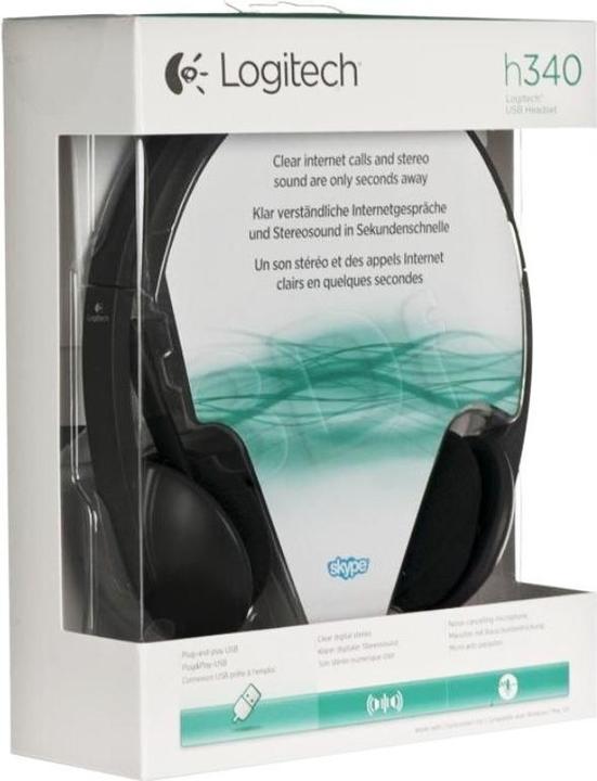 Actual product image Logitech H340 (Cable, USB-A)