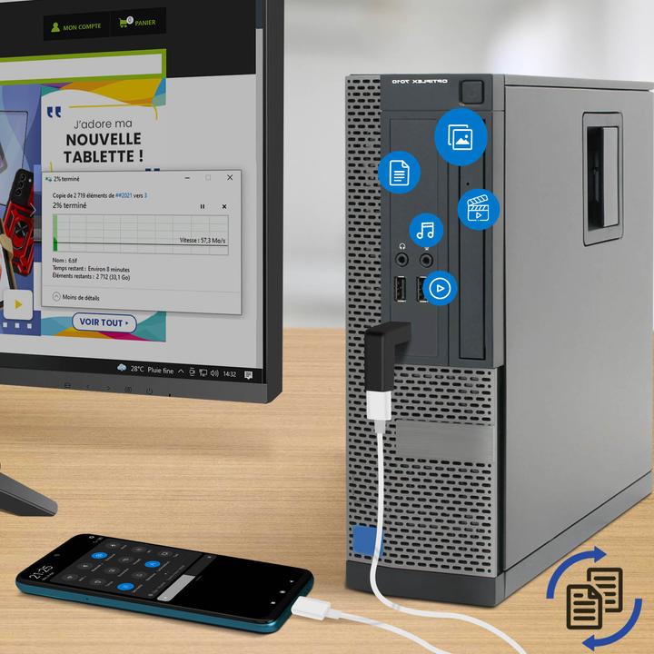 Produktbild Avizar USB-C / USB-C Adapter (USB Typ C, USB Typ C)