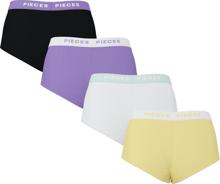 Produktbild Pieces Pclogo Lady 4 Pack Solid Noos Bc (M, 4er Pack)