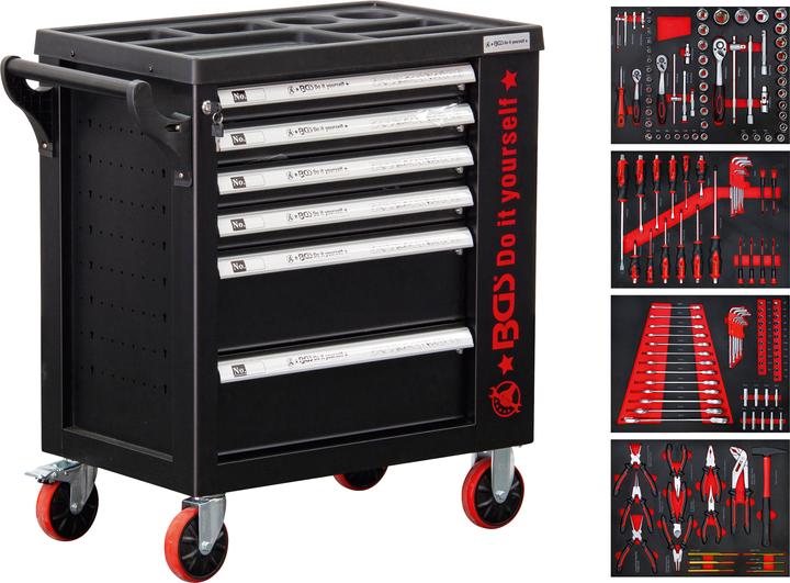 Actual product image DIY-Wood Workshop trolley (158 x)