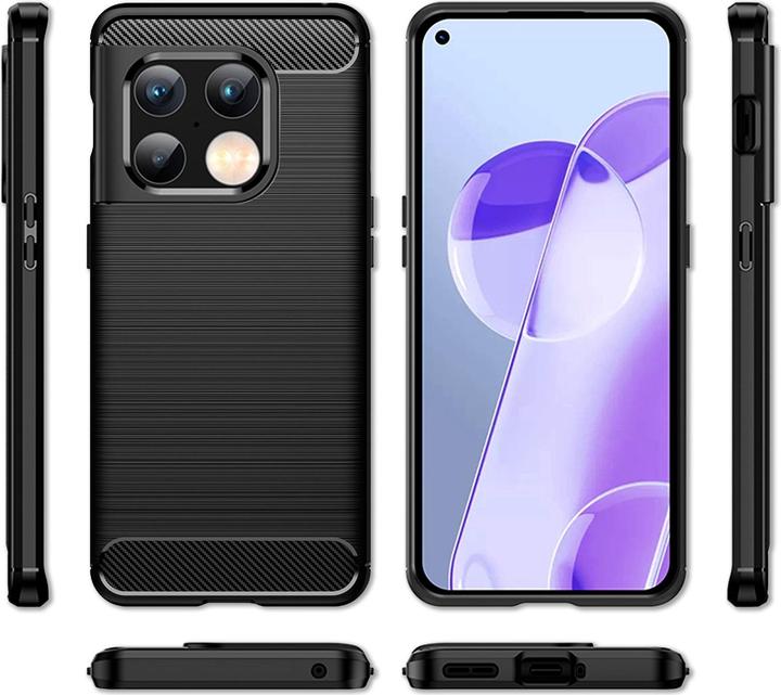 Actual product image Nalia Carbon look silicone shell (OnePlus 10 Pro)