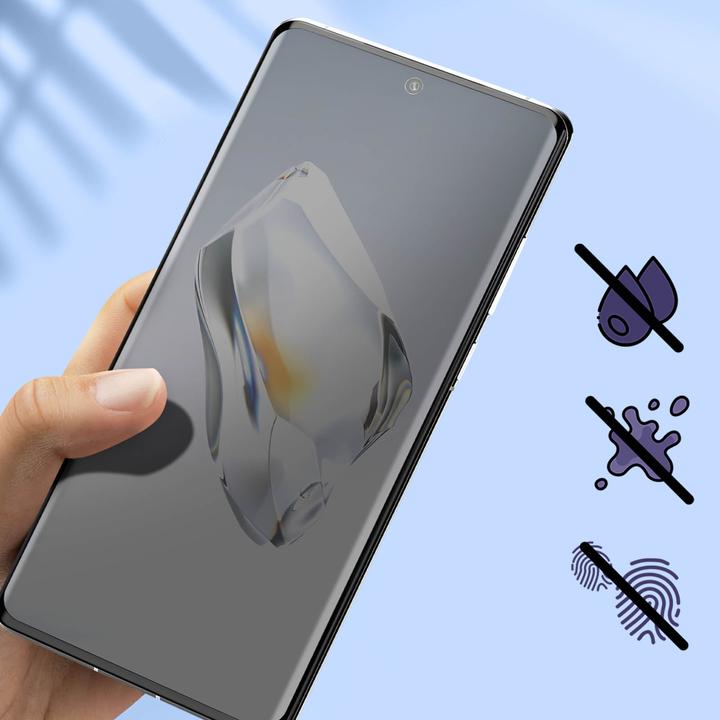 Produktbild Avizar ShieldGuard Glas-Folie. Rand Schwarz (1 Stück, OnePlus 12R)
