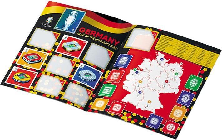 Actual product image Topps Euro 2024 Germany Starter (incl. 24 stickers) (Multilingual)