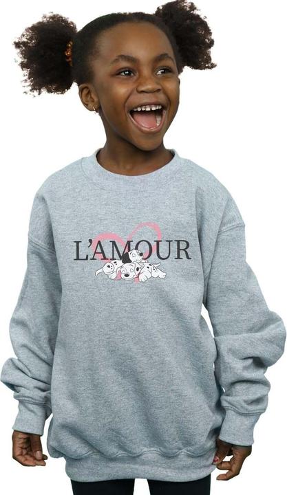 Produktbild Disney 101 Dalmatians L'Amour Sweatshirt Mädchen (152, 158)