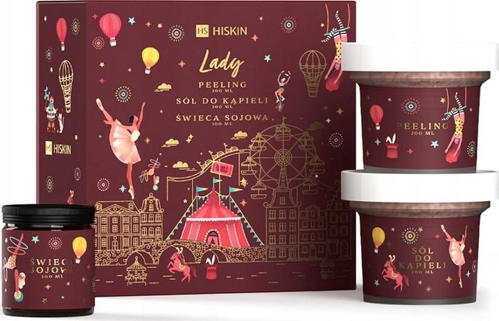 Actual product image Hiskin Kpl.Bnlady (Body care set)