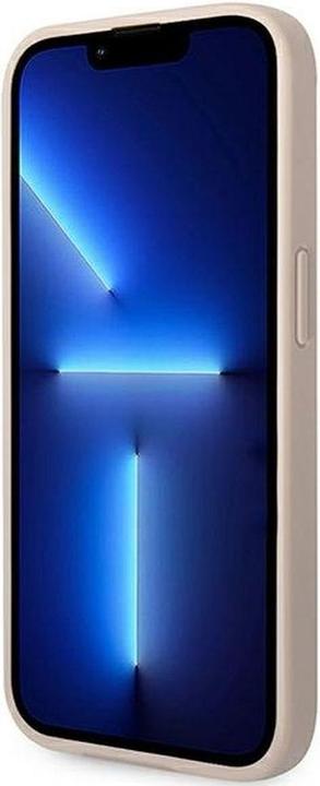 Actual product image Guess GUHCP14LG4GFPI iPhone 14 Pro 6.1" różowy/pink hard case 4G Metal Gold Logo (Apple iPhone 14 Pro)