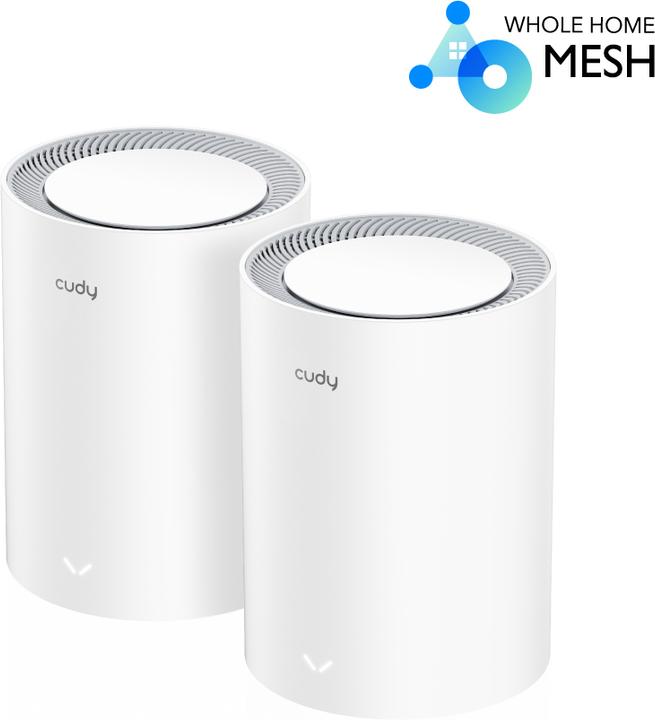 Cudy M3000 W(2-pack) Wi Fi Mesh AX300 2.5GE