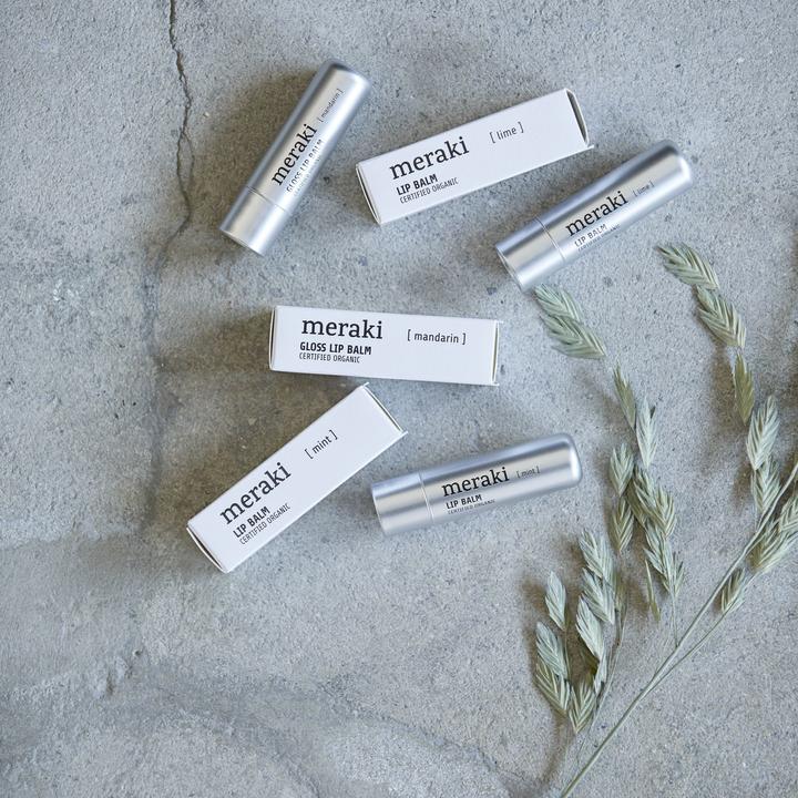 Actual product image Meraki Lip Balm, Lime