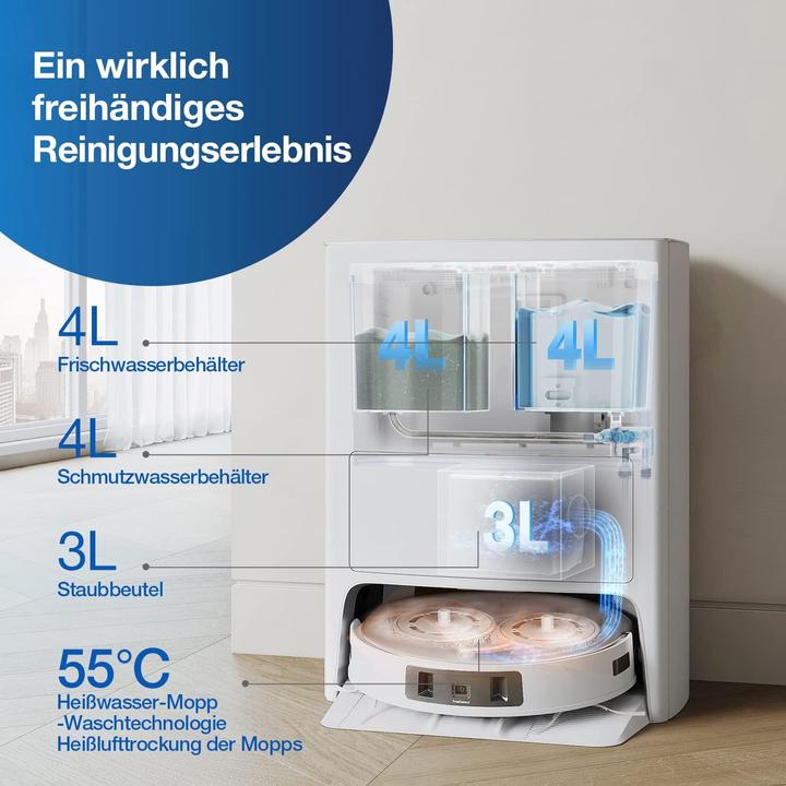 Image du produit Ecovacs DEEBOT T20 OMNI (Robot d'aspiration et de nettoyage)
