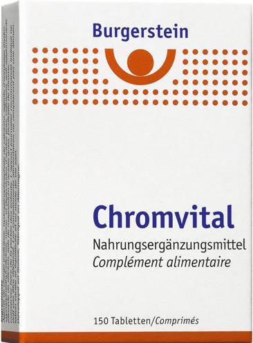 Burgerstein Chromvital (150 Stück, Tabletten, 34 g)