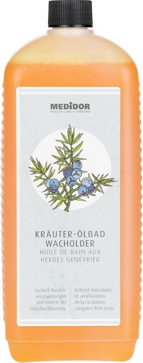 Medidor Kräuterölbad Wacholder (1000 ml, Badeöl)