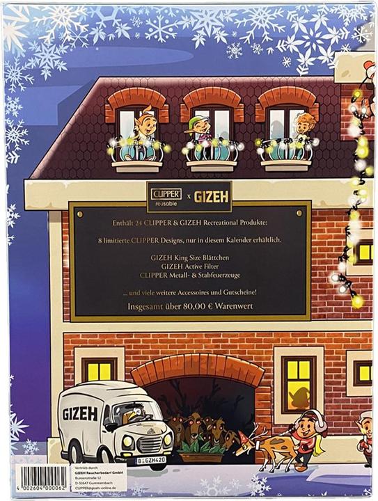 Produktbild Clipper x Gizeh Adventskalender 2023