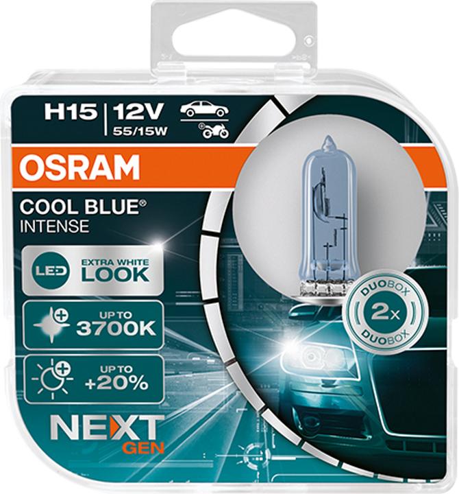 Image du produit Osram Cool blue intense H15 Duobox (H15)
