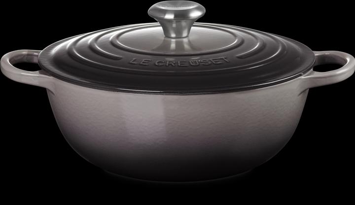 Actual product image Le Creuset Cocotte LA MARMITE SIGNATURE gris foncé (Casserole + Stewpot, Cast iron, Enamel)