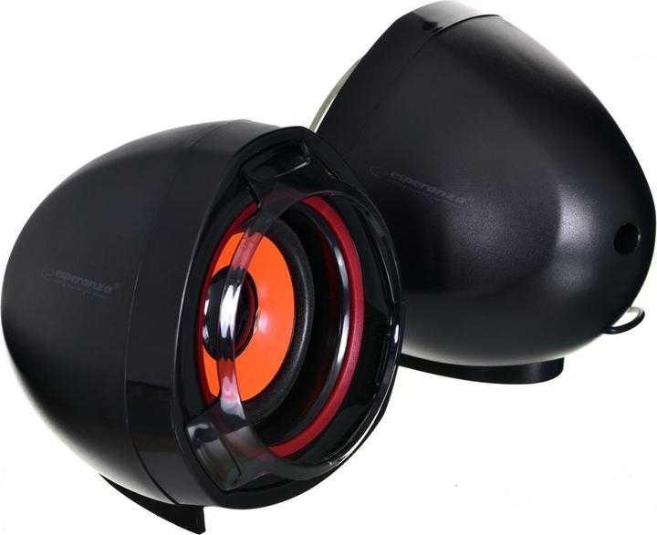 Produktbild Esperanza EP141 USB 2.0 speaker system 5 W channels Black Orange