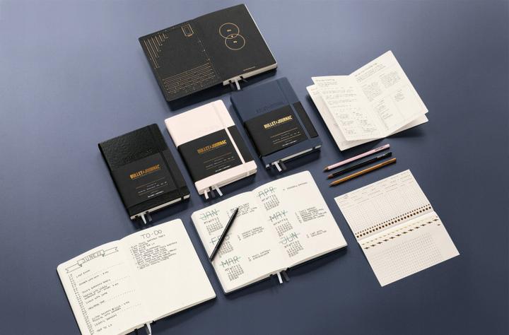 Produktbild Leuchtturm1917 Bullet Journal (145 x 210 mm, Kariert, Harter Einband)