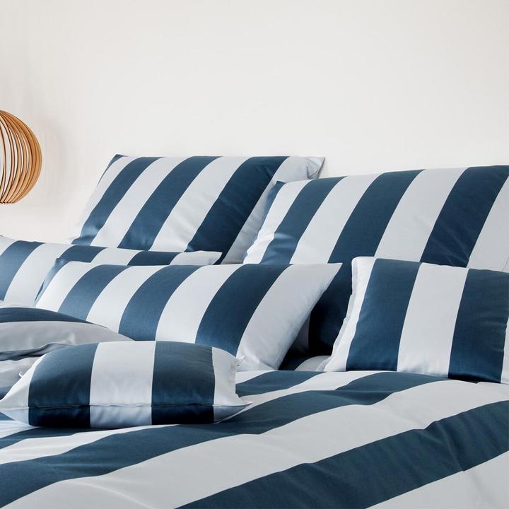 Actual product image Elegante Night Stripe (Duvet cover, 155x200 cm + 80x80 cm)