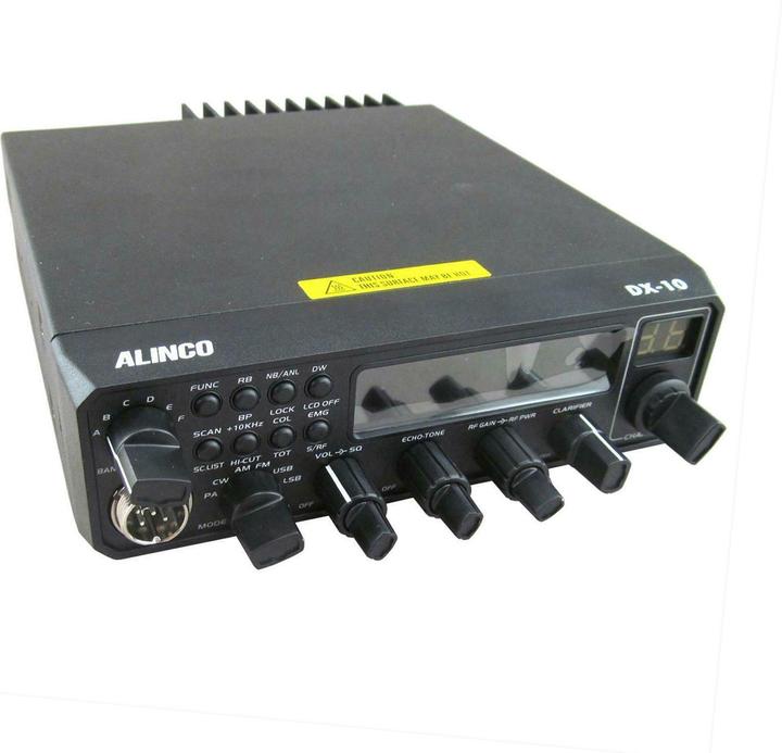 Image du produit Alinco Radioamateur DX-10, AM, FM, SSB 10M CW TRX 28 - 29,7 MHz