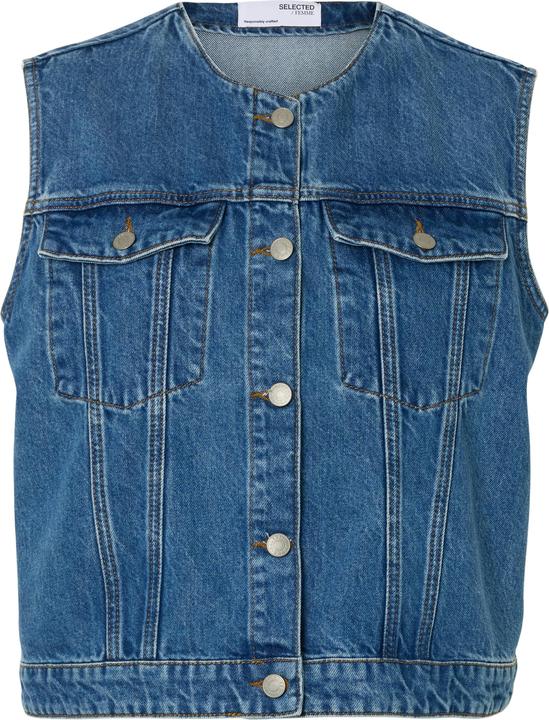 Produktbild Selected Femme Cropped Jeansweste (42)