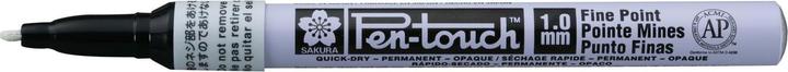Sakura Pennarello Pen-Touch (Bianco, 1 mm, 1 x)