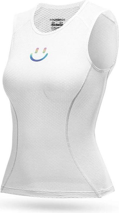 Actual product image Rockbros YDBX001 women's quick-drying cycling vest XL / XXL - white (XXL)