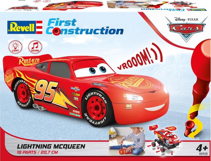 Actual product image Revell Lightning McQueen Disney