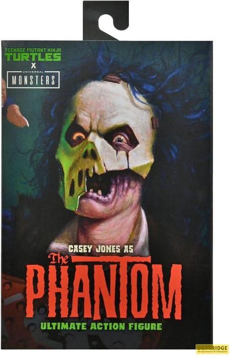 Actual product image Neca Universal Monsters x Tortues Ninja (Archie Comics) figurine Ultimate Casey as Phantom of the Opera 1