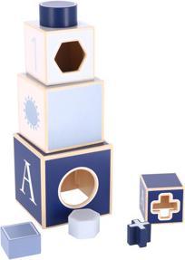 Jipy Stacking Tower Wood Blue