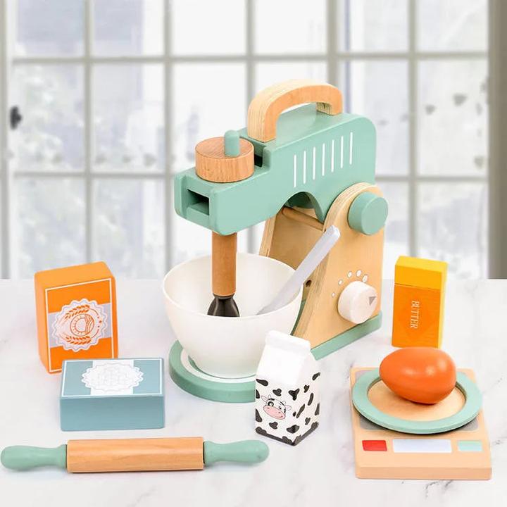 Activity Board Hölzernes Rollenspielset High Tea Set Spielzeug Küche