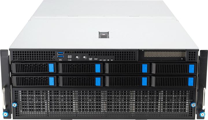 Actual product image ASUS Server BAB ESC8000A-E12-SKU2/10G/3kW(2+2)/2 PCIe/2 NVMe