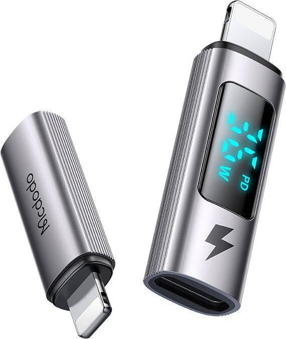 Produktbild Mcdodo USB-C to Lightning adapter, OT-6100, 36W (black) (USB Typ C, Lightning)