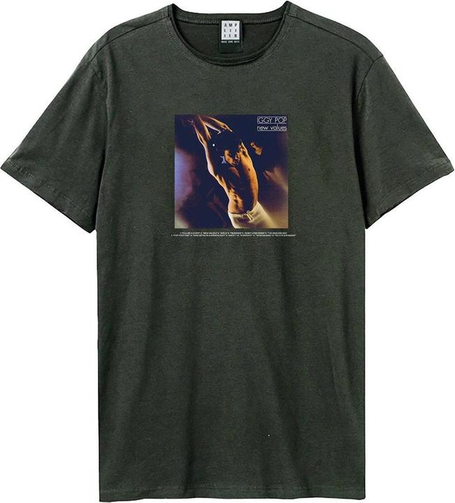 Immagine prodotto Amplified New Values Maglietta Iggy Pop Stampa posteriore Adulto Unisex (3XL)