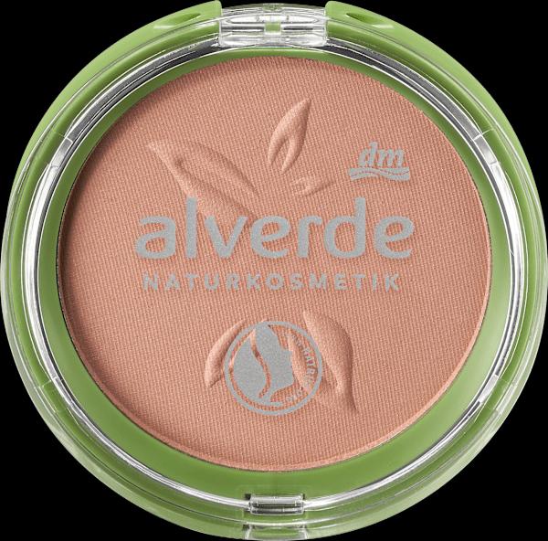 Actual product image dm alverde Powder blush apricot 01 (Apricot)
