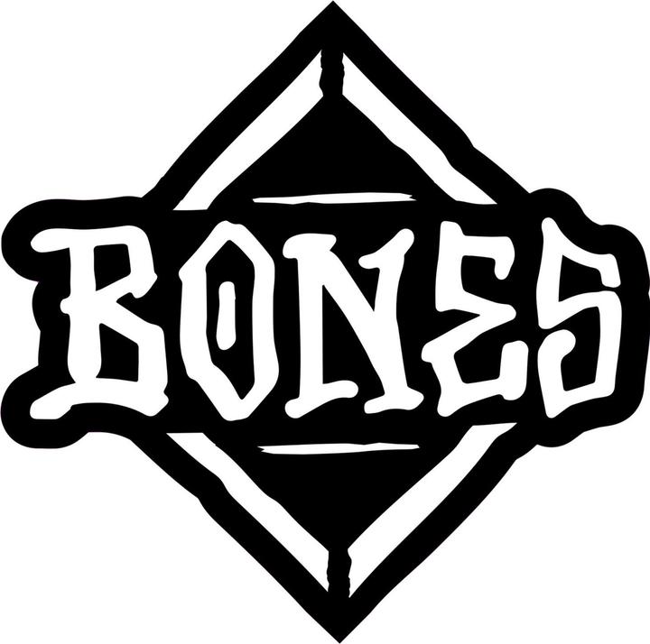 Actual product image Bones Bearings Diamon Sticker 3"