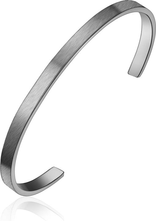 Produktbild True Rebels Herren Armband Edelstahl - 37342 (21 cm, Edelstahl)