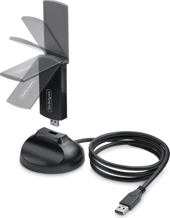 Produktbild StarTech Wi-Fi 6e USB Adapter/Dongle (USB 3.0)