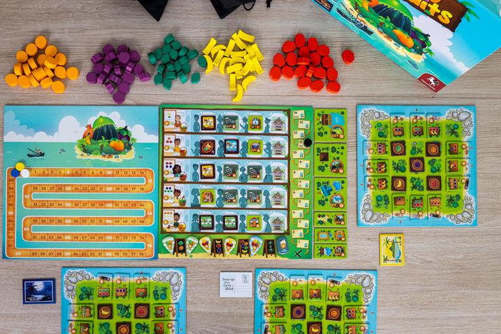 Produktbild Pegasus 57802G - Juicy Fruits, Brettspiel, 1-4 Spieler, ab 8 Jahren (DE-Ausgabe) (Deutsch)