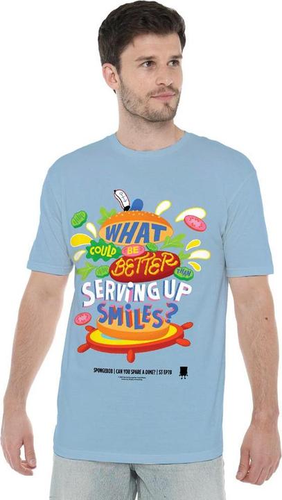 Image du produit Spongebob Squarepants - T-shirt SERVING UP SMILES - Homme (XL)