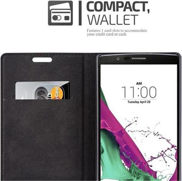 Produktbild Cadorabo Book Invis. Magnet Hülle (LG G4, Motorola Moto G4 Plus)