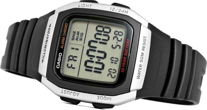 Actual product image Casio W-96H-1AVDF Unisex