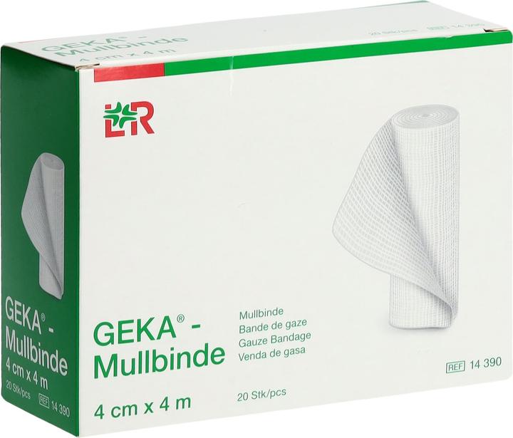 Actual product image Geka Gauze bandage 4cmx4m 20