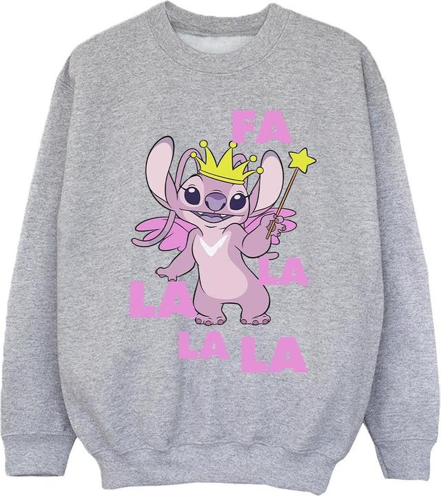 Produktbild Disney Lilo & Stitch Angel Fa La La Sweatshirt Mädchen (140, 146)