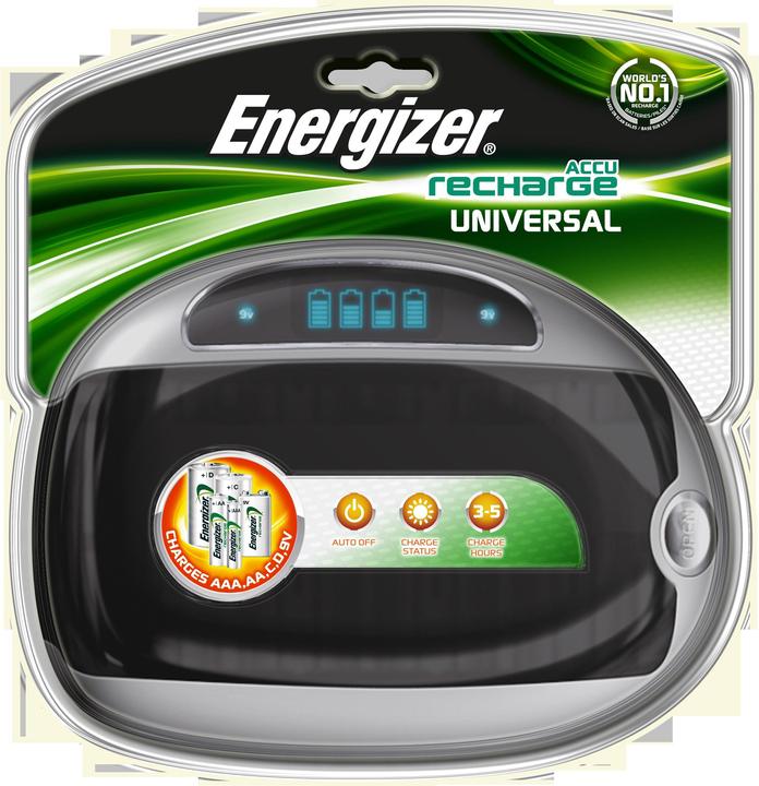 Produktbild Energizer Universal Charger (1 Stk., D, C, AAA, AA, Ladegerät ohne Akku)