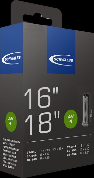 Actual product image Schwalbe No. 4 AV4 (Schrader (AV), 16", 40 mm)