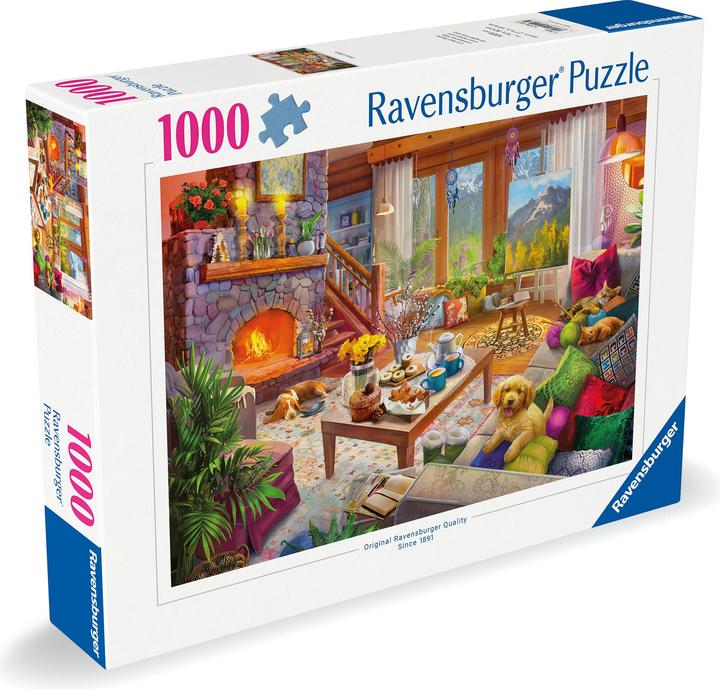 Produktbild Ravensburger Cozy Cabin (1000 Teile)